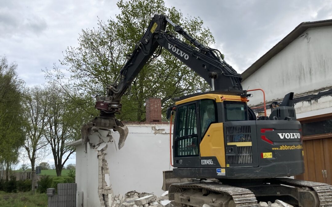 Schweres Gerät im Einsatz